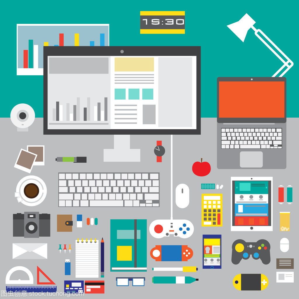 平面設(shè)計(jì)中矢量圖概念圖標(biāo)的設(shè)置、技術(shù)開發(fā)與管理要素及技術(shù)服務(wù)